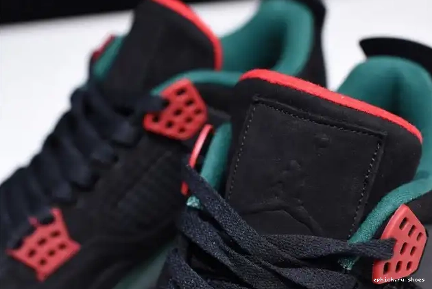 Rep Red Jordan NRG GUCC 4 Black Gorge Green-Varsity AQ3816-063 Air 0504